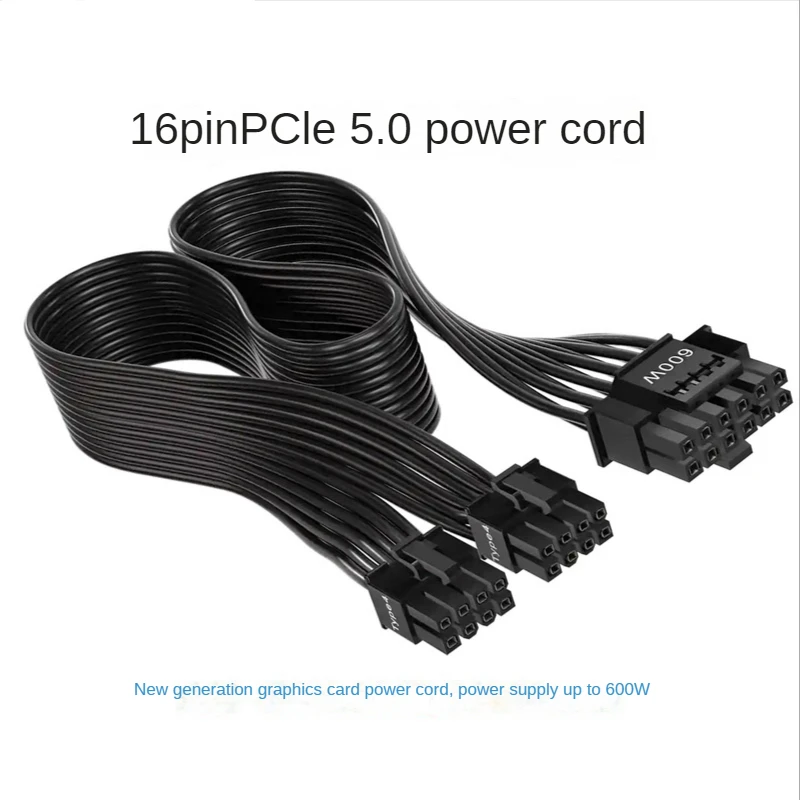 12VHPWR ATX3.0 PCI-E 5.0 Power - Dual 8Pin To 16Pin 12Vhpwr Cable recension och pris