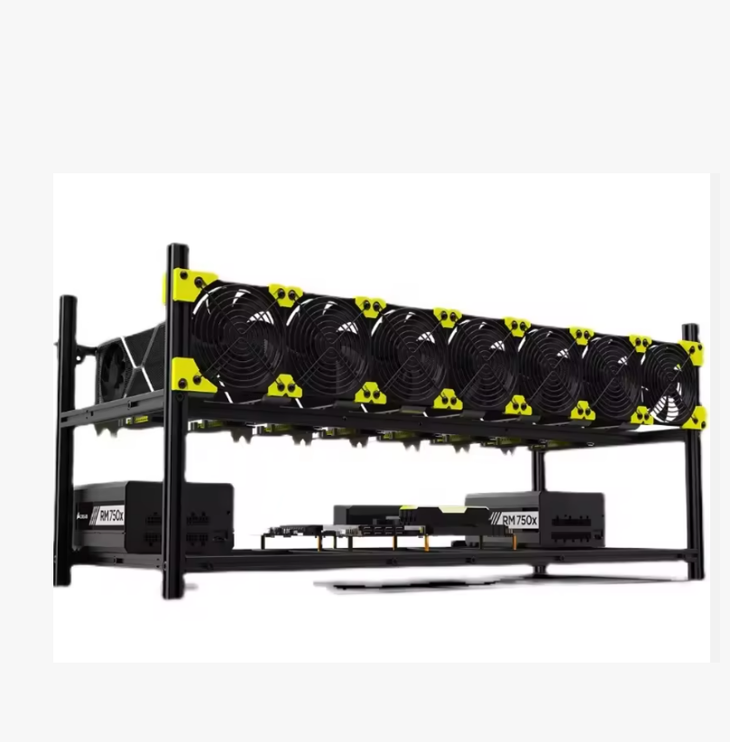 VEDDHA Aluminum Stackable Open - Gpu Mining Rig Frame 8 Gpu recension och pris