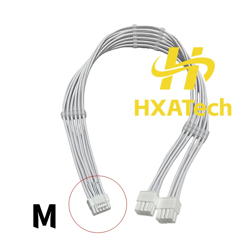 High Quality16AWG Braided Patt - Dual 8Pin To 16Pin 12Vhpwr Cable recension och pris