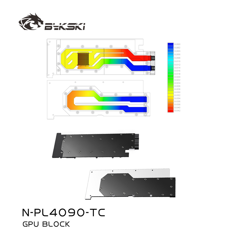 Bykski N-PL4090-TC GPU Active  - Rtx 4090 Water Block recension och pris