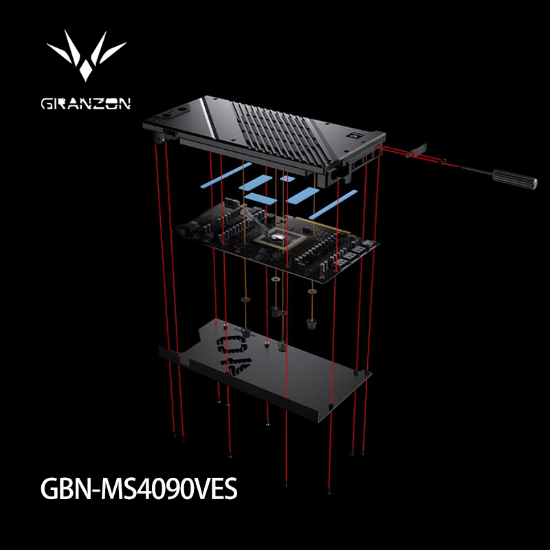 Granzon GPU Water Block for MS - Rtx 4090 Water Block recension och pris