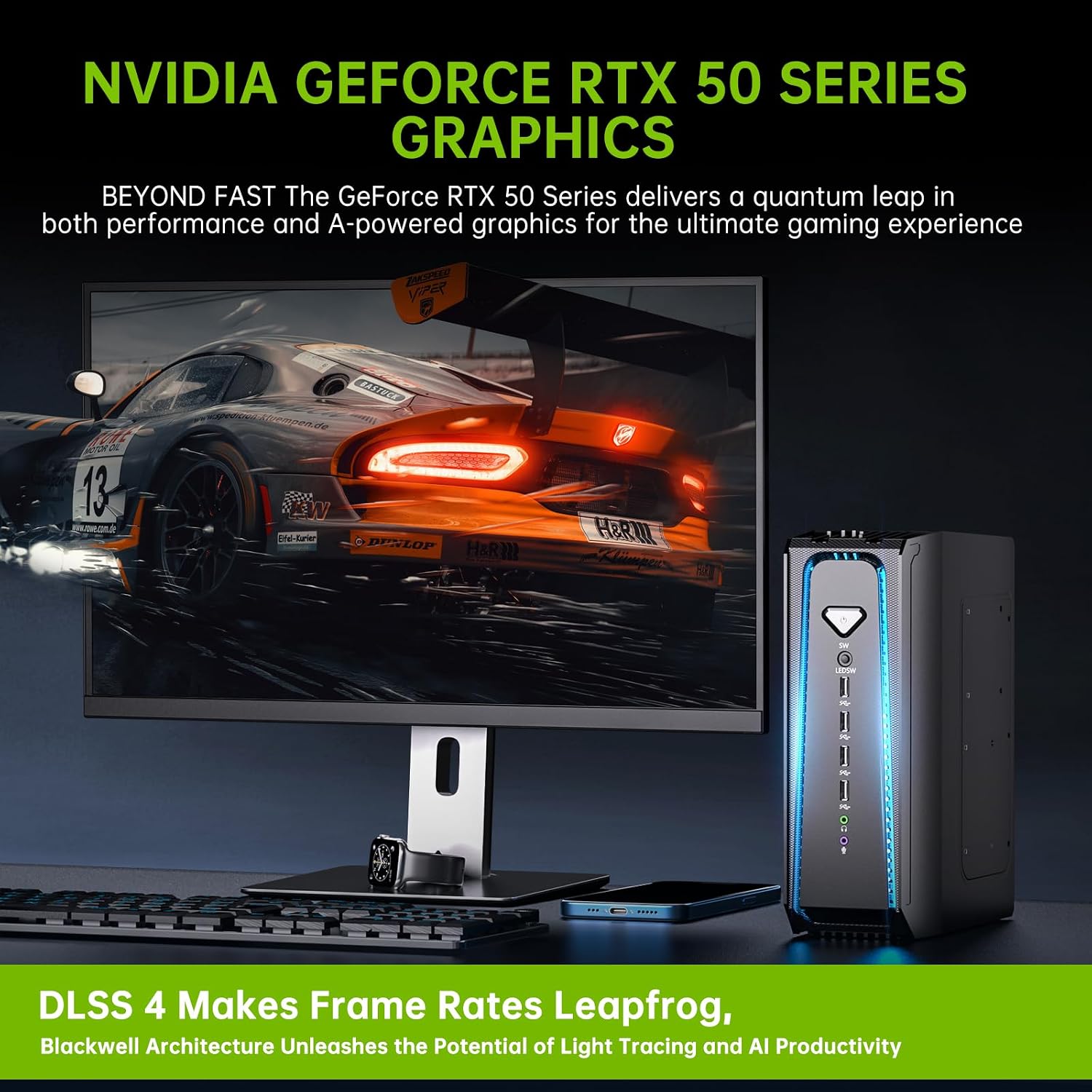 Msecore Liquid Cooling Mini PC - Desktop Gaming Gpu 32Gb recension och pris