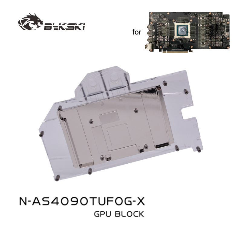 Bykski GPU Water Block for ASU - Rtx 4090 Water Block recension och pris
