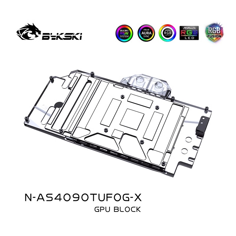 Bykski GPU Water Block for ASU - Rtx 4090 Water Block recension och pris