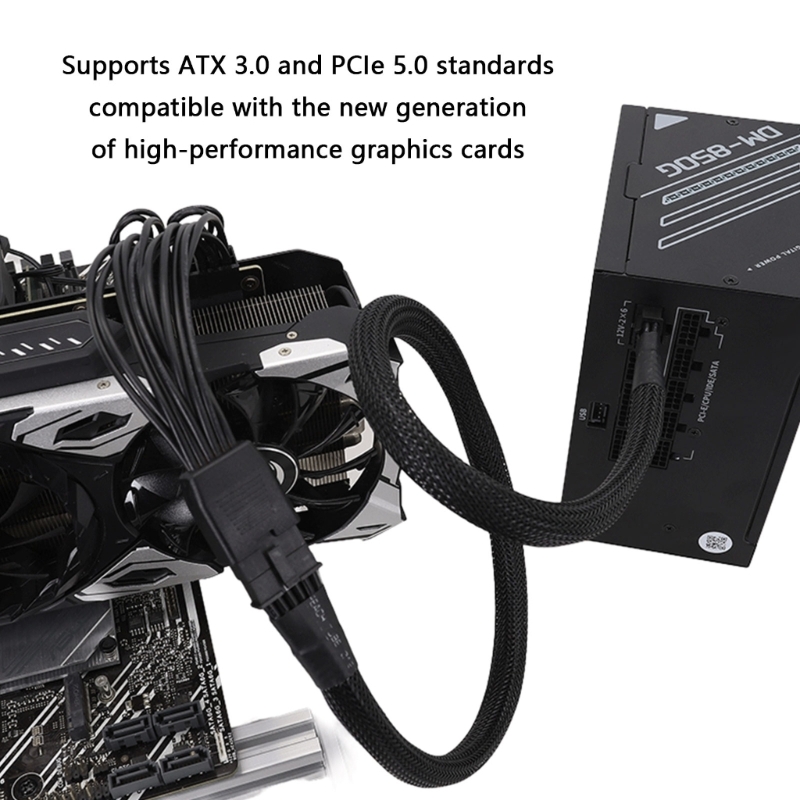 16 Pin Female To Dual 8 Pin(6+ - Dual 8Pin To 16Pin 12Vhpwr Cable recension och pris