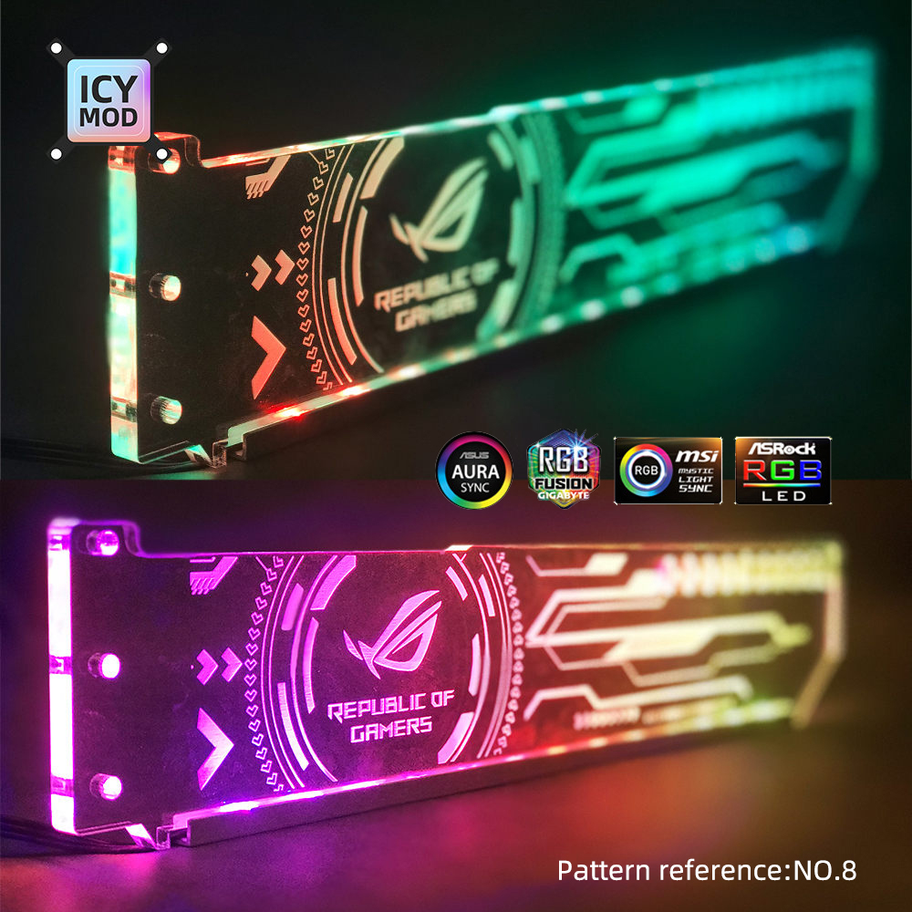 RGB VGA Holder Customize ARGB  - Desktop Gaming Gpu 32Gb recension och pris