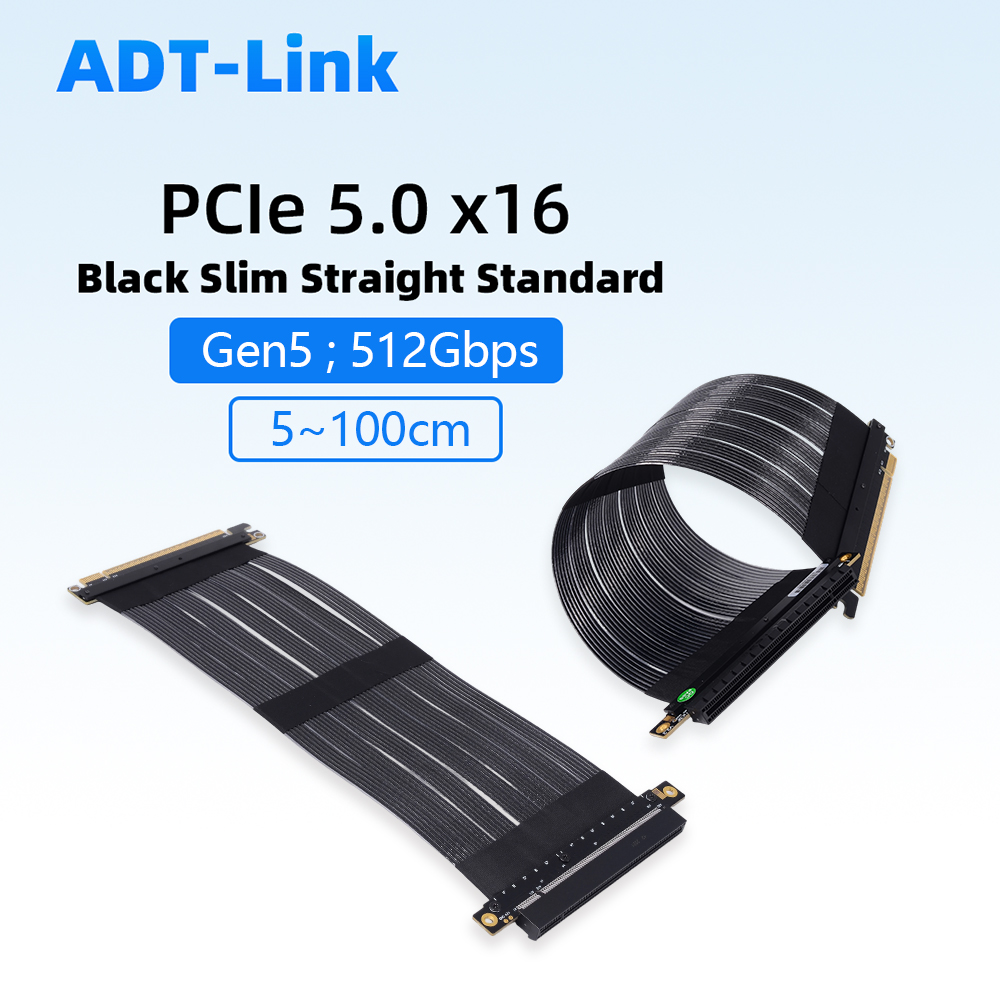 ADT-Link PCIe 5.0 X16 Graphics - Pcie 5.0 Gpu Riser Cable recension och pris