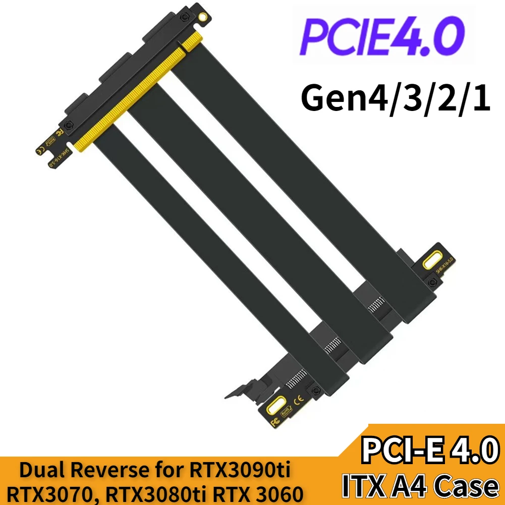 Brand New PCI Express 4.0 16X  - Itx Gpu Riser Pcie 4.0 16X recension och pris