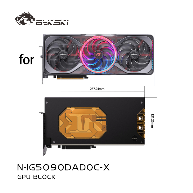 Bykski GPU Block for Colorful  - Rtx 5090 32Gb recension och pris