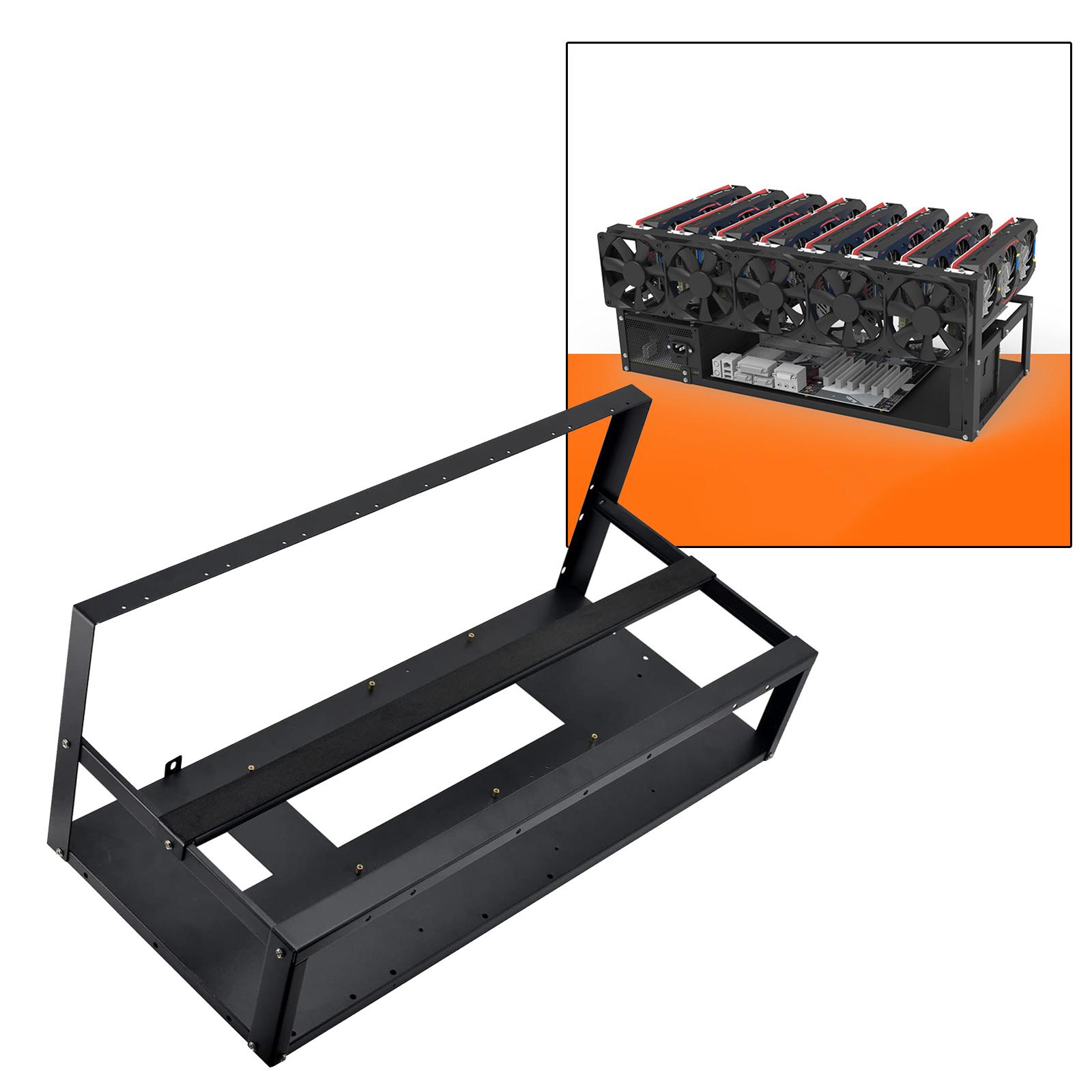 6/8 GPU Mining Rig Frame Rack  - Gpu Mining Rig Frame 8 Gpu recension och pris