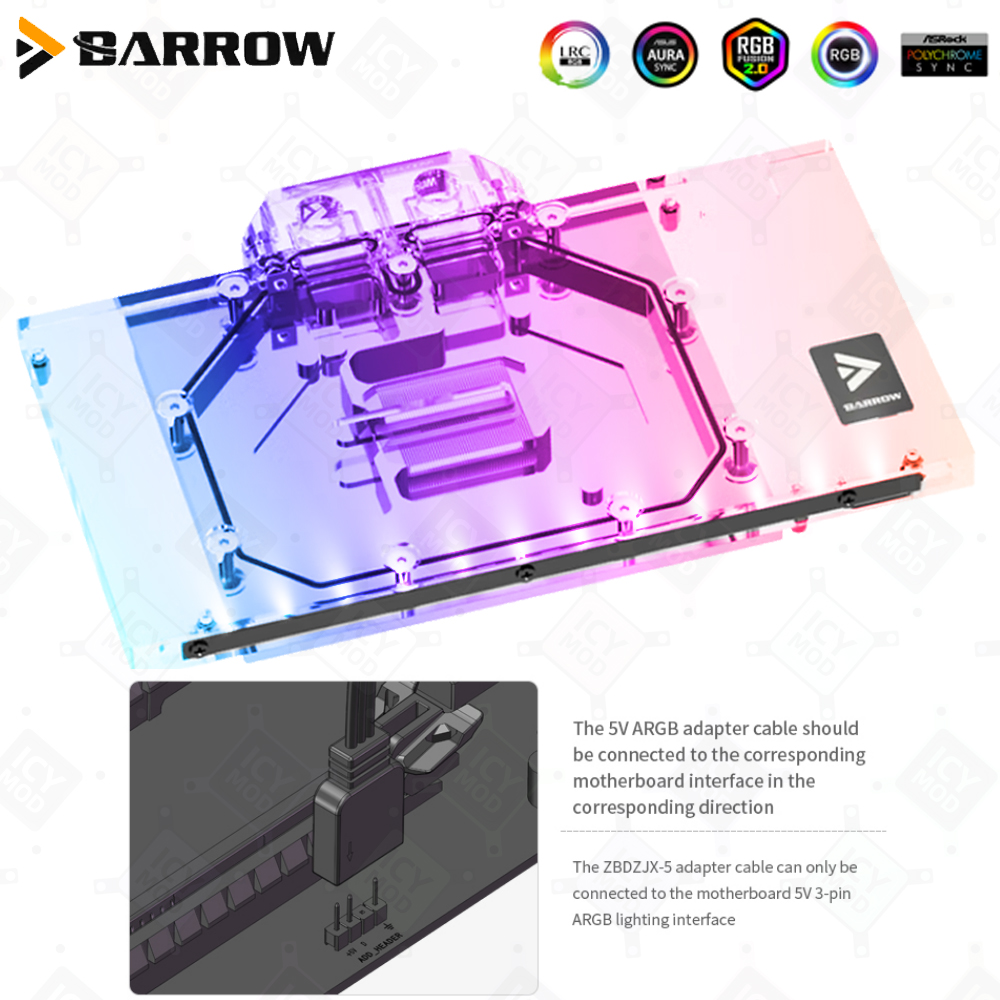Barrow  GPU Water Cooler Block - Rtx 4090 Water Block recension och pris