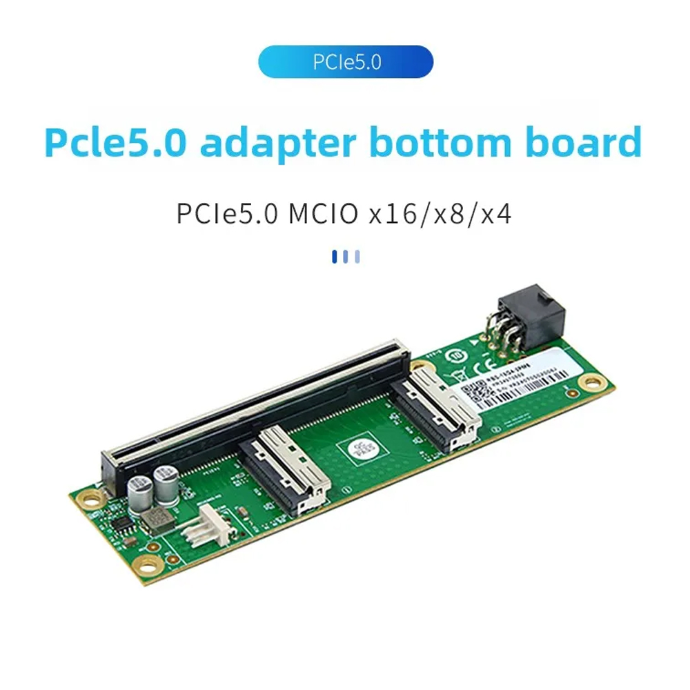 ADT-Link PCIe 5.0 X16 To MCIO  - Pcie 5.0 Gpu Riser Cable recension och pris