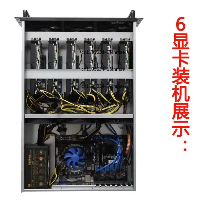 Control Computer Violent Fan 4 - Server Gpu Chassis 4U recension och pris