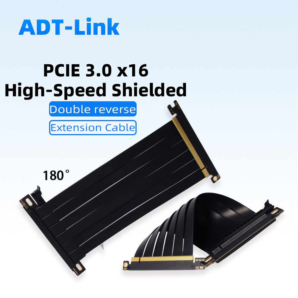 PCIE 3.0 X16 Riser Cable Doubl - Pcie 5.0 Gpu Riser Cable recension och pris