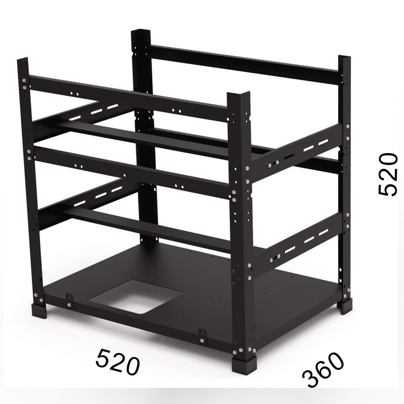 Custom Open Frame GPU Case Dua - Gpu Mining Rig Frame 8 Gpu recension och pris