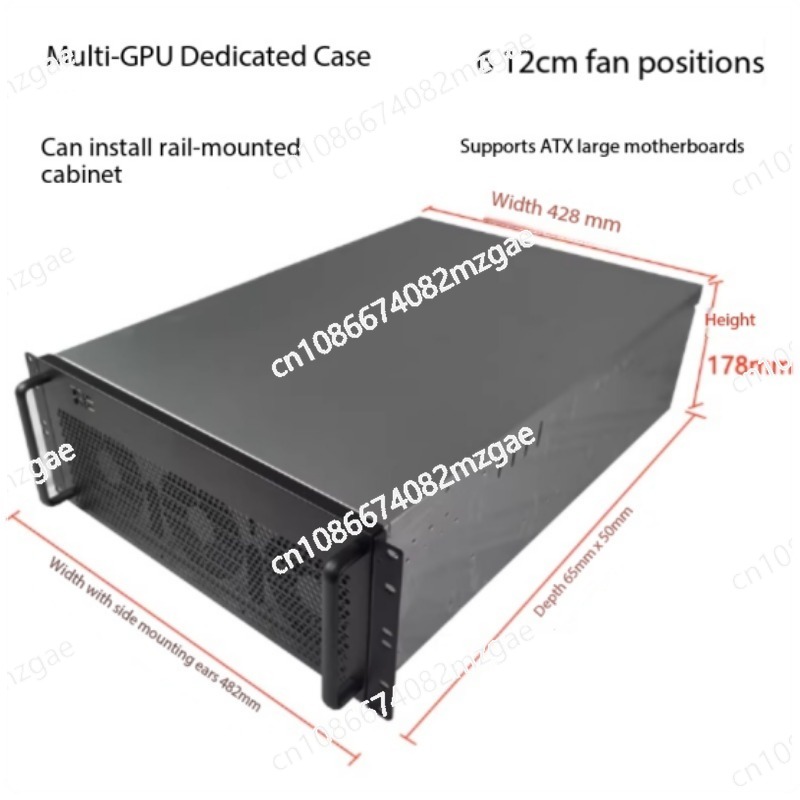 4U multi-graphics card chassis - Server Gpu Chassis 4U recension och pris