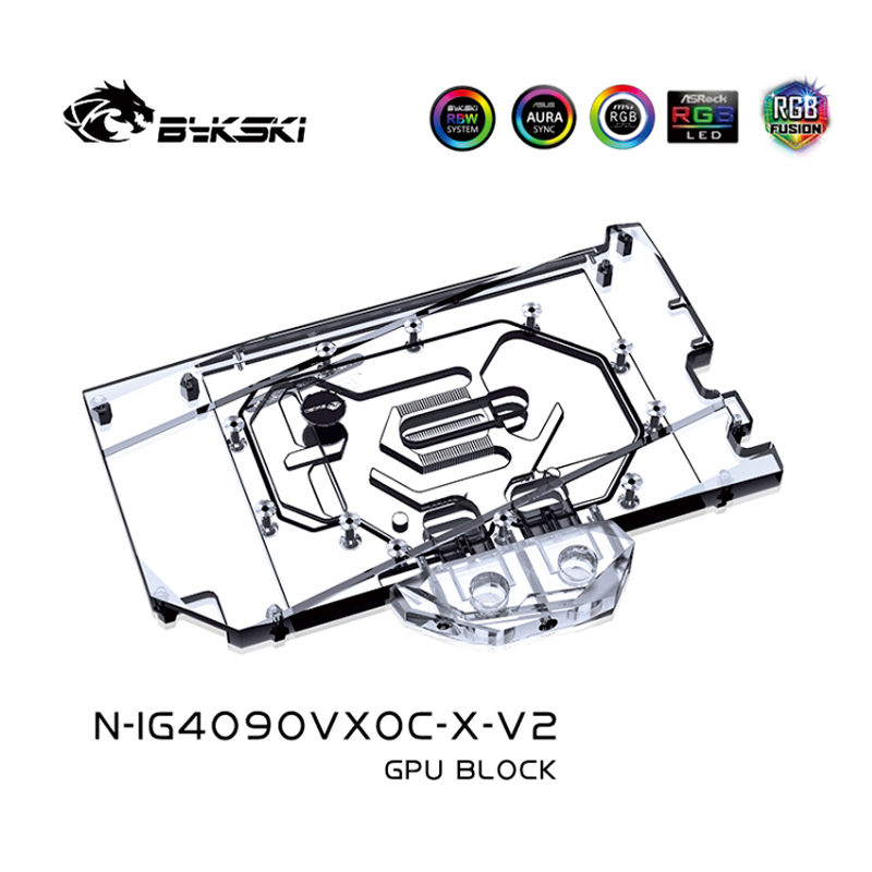 Bykski N-IG4090VXOC-X-V2 Water - Rtx 4090 Water Block recension och pris
