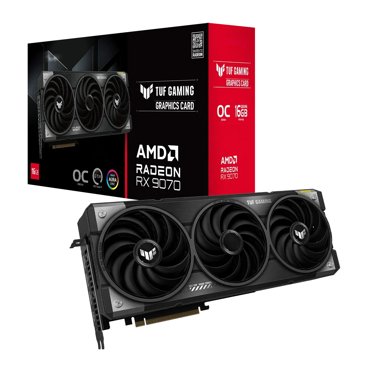 2025 TUF Gaming Radeon RX 9070 - Rx 9070 16Gb recension och pris