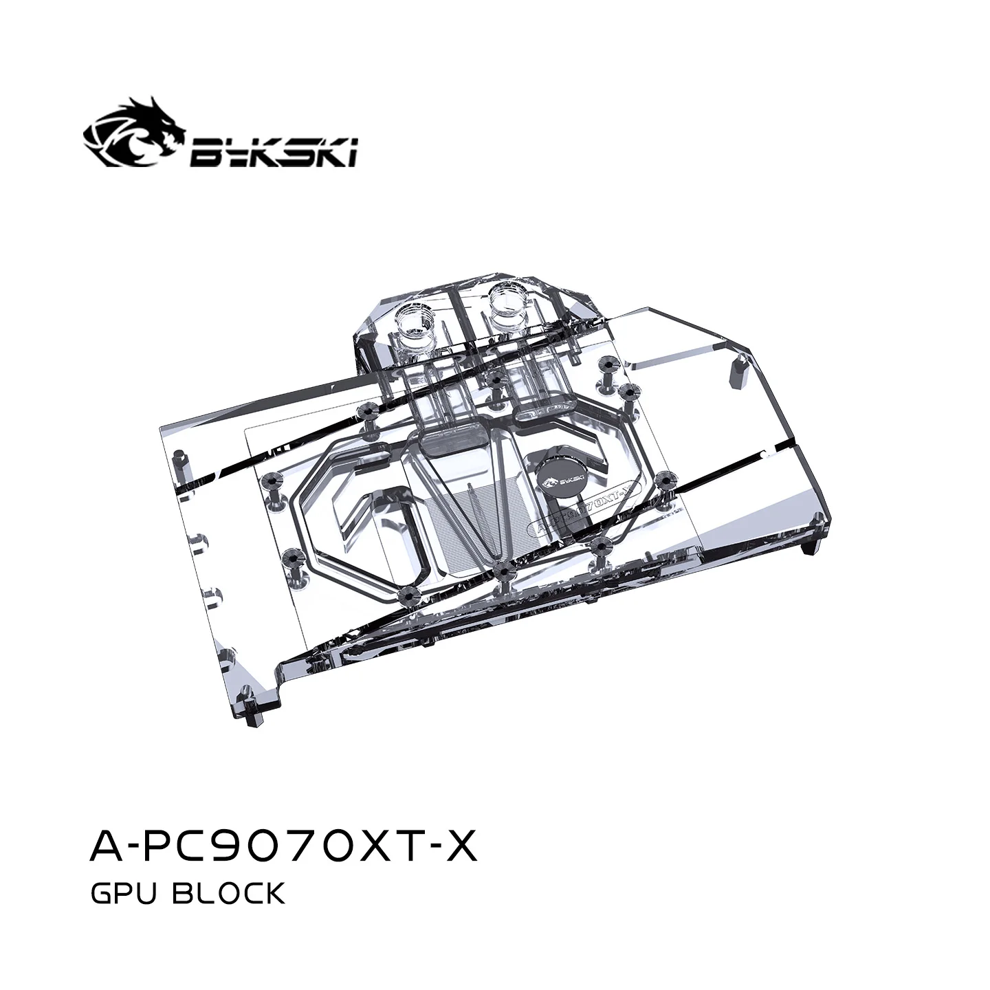 Bykski A-PC9070XT-X GPU Block  - Rx 9070 Xt recension och pris