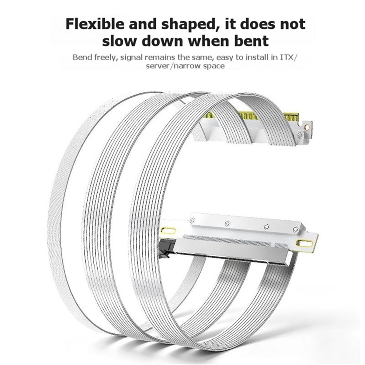 L70A PCIe 5.0 X16 Riser Cable  - Pcie 5.0 Gpu Riser Cable recension och pris