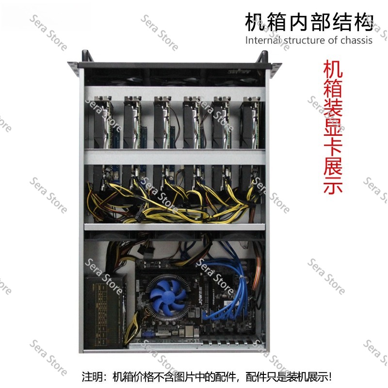 4U Multi-Graphics Card Chassis - Server Gpu Chassis 4U recension och pris